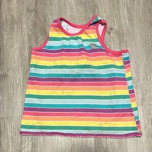 4/$30 Colorful Striped Kids Tank Top